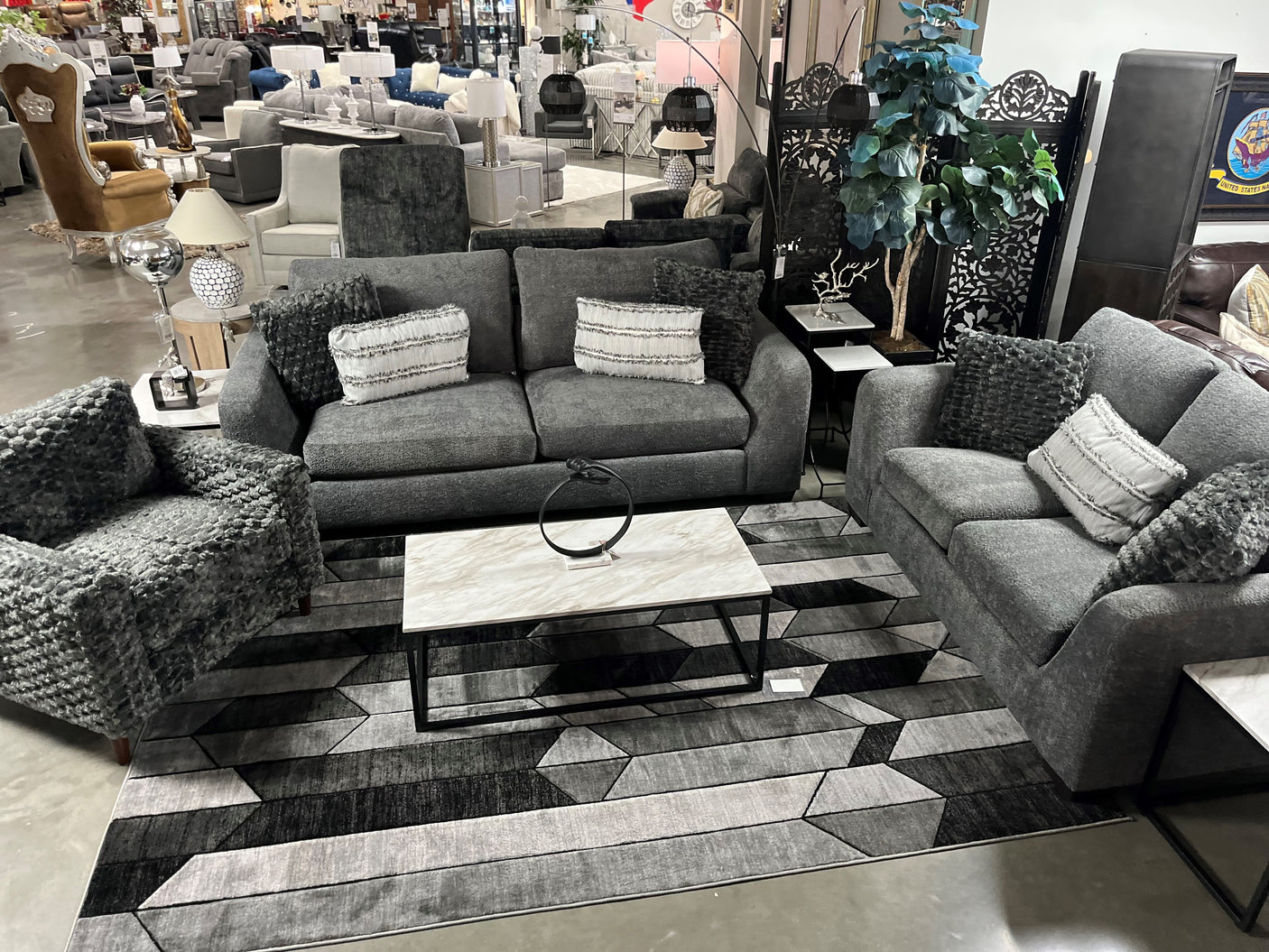 Ludacris Sofa & Loveseat & FREE Chair