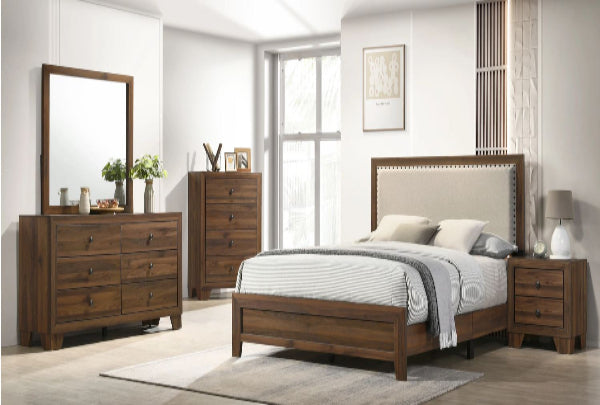 Millie Upholstered Full Bedroom Set
