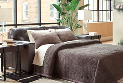 Morelos Leather Sofa Sleeper