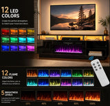 Luxe Tv Stand w/ Fireplace