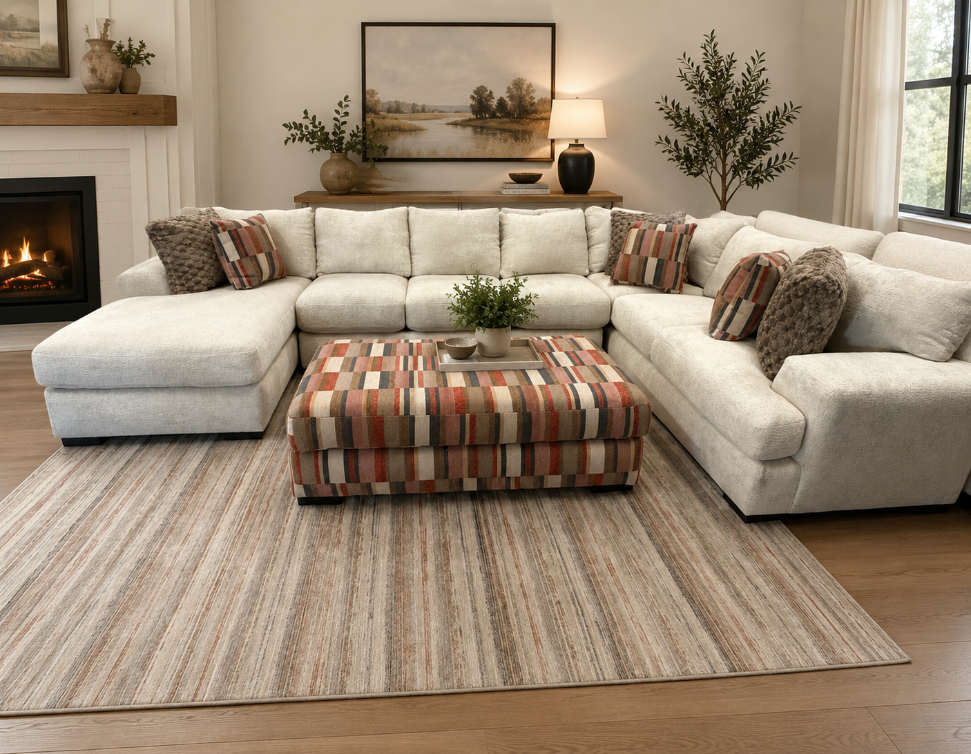 Phantom Sectional W/ FREE Ottoman