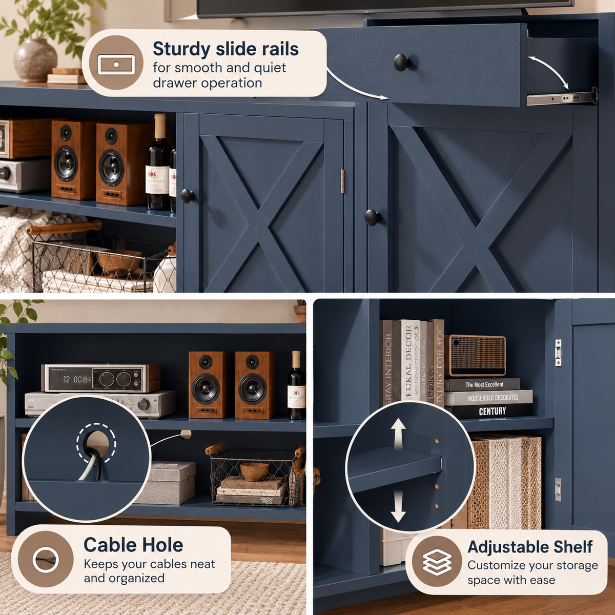 Phobe Entertainment Center