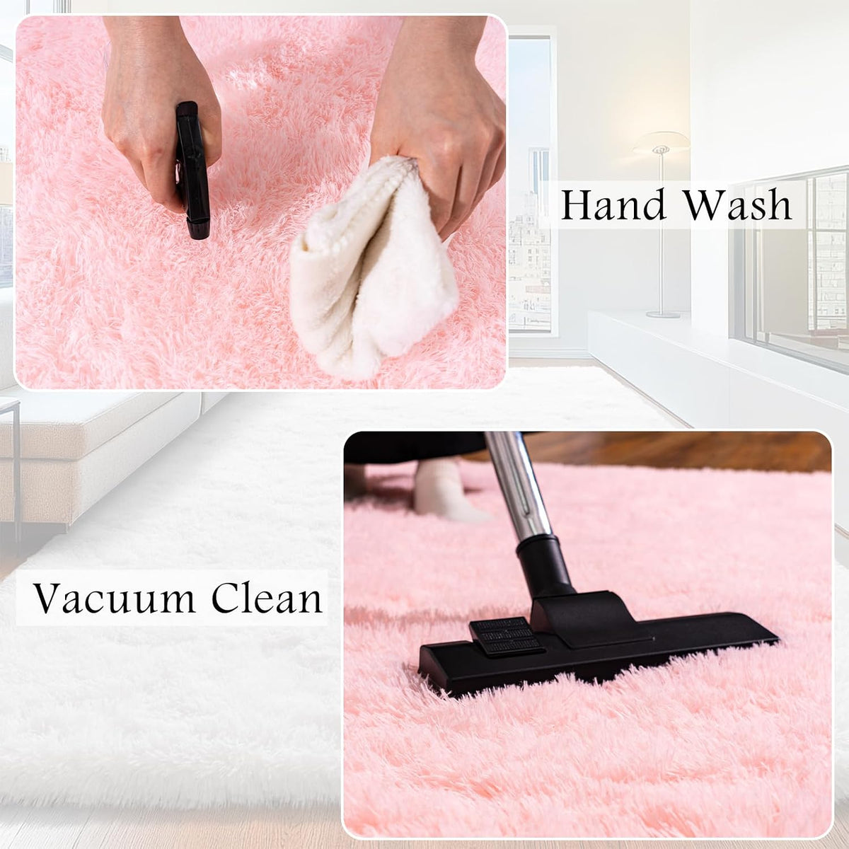 LuxeCloud Shag Area Rug 8X10