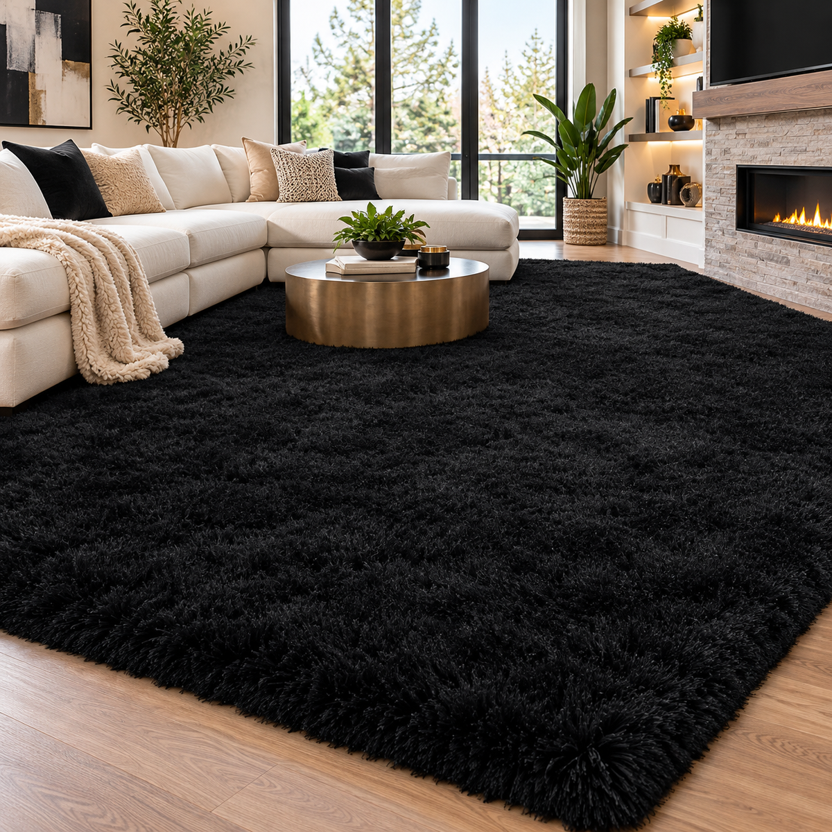 LuxeCloud Shag Area Rug 8X10
