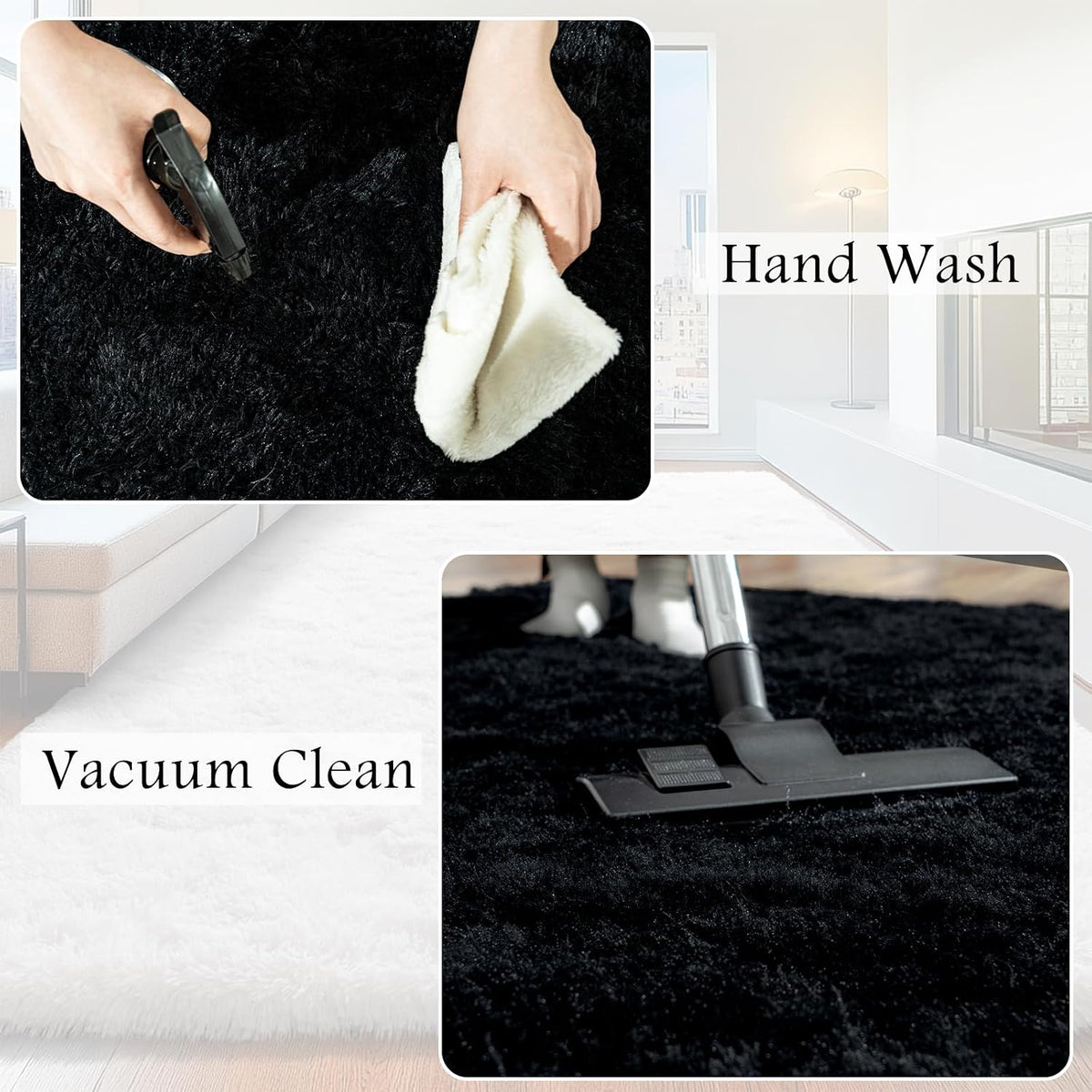 LuxeCloud Shag Area Rug 8X10