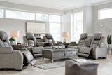 Man-Den Power Reclining Sofa, Loveseat & FREE Recliner