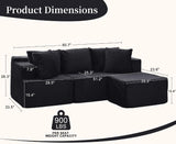 Smokey Cloud Sectional
