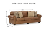 Carianna Leather Sofa Sleeper