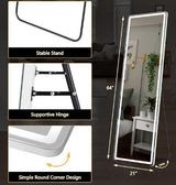 Sweet LED Floor Mirror