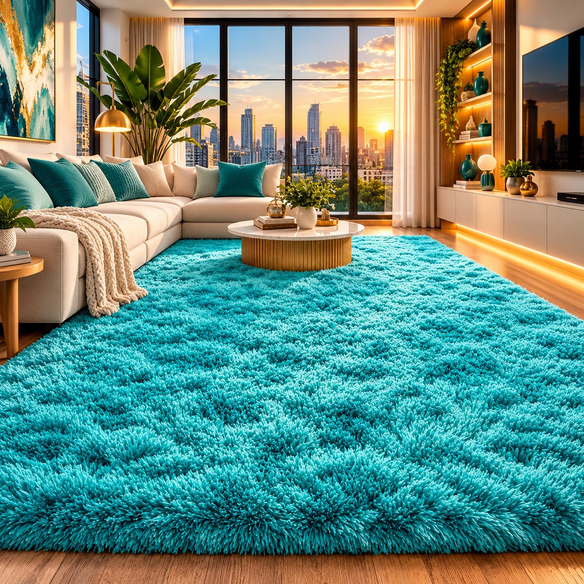 LuxeCloud Shag Area Rug 8X10