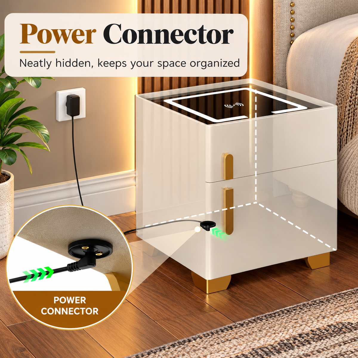 Valencia Smart Nightstand