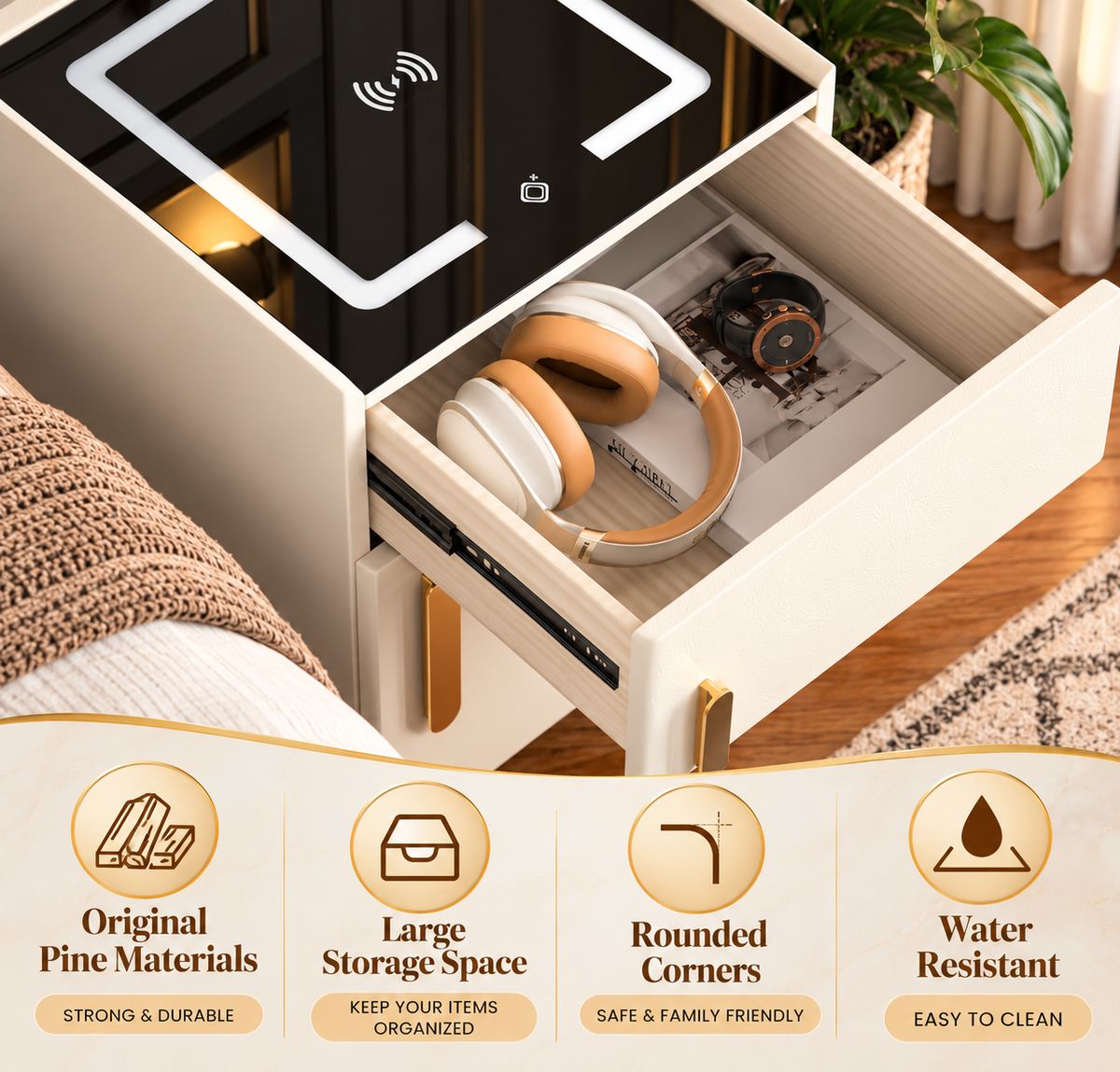Valencia Smart Nightstand
