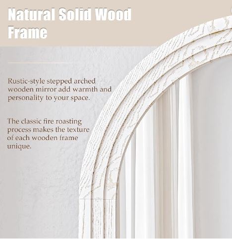 Wiss Rustic Floor Mirror