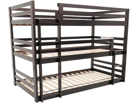 Triple Twin Bunk Bed - Katy Furniture