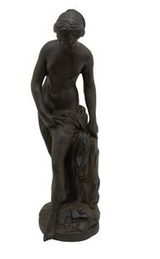 Resign Standing Figurine - Katy Furniture