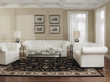 Kathryn Leather Ottoman