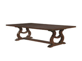 Glen Cove Java Rectangular Table w/ 4 Side Chairs
