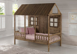 Log Cabin Twin Bed