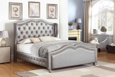 Belmont Tufted Queen Bed - Katy Furniture
