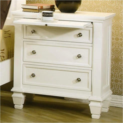 Sandy Beach 3 Drawer Nightstand