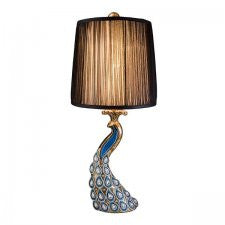 Peacock Decorative Bowl W/Spheres - Katy Furniture