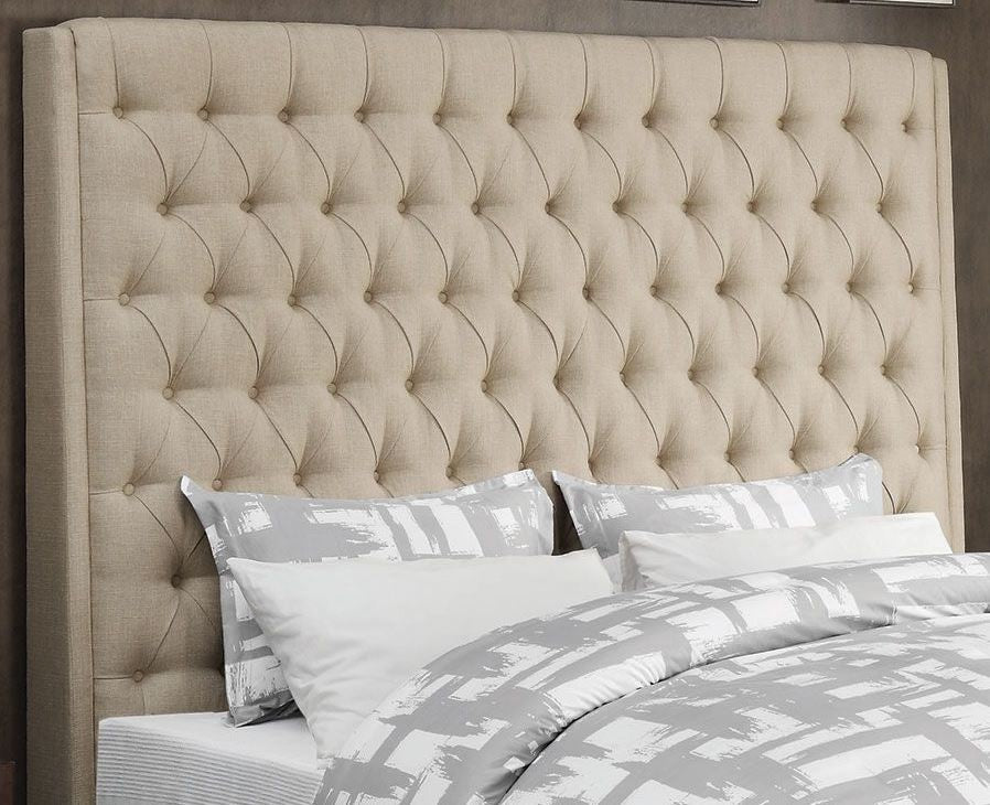 Camille Tan Queen Bed - Katy Furniture