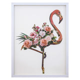 Floral Flamingo I Wall Art