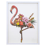 Floral Flamingo II Wall Art