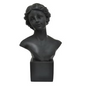 Resin Head Stature Black - Katy Furniture