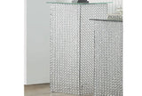 Crystal Pedestal Table