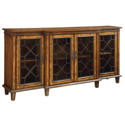 Cresthill Brown Credenza - Katy Furniture