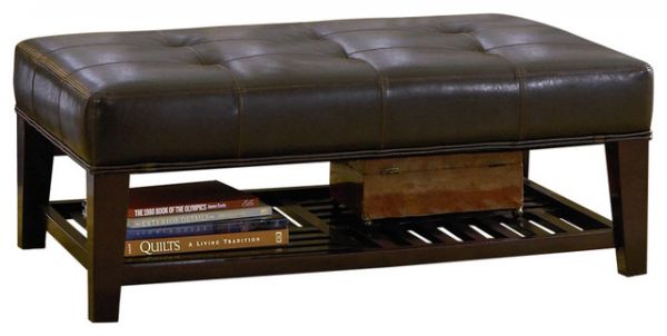 Contemporary Tufted Ottoman