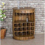 Markers Round Wine Bar Cabinet