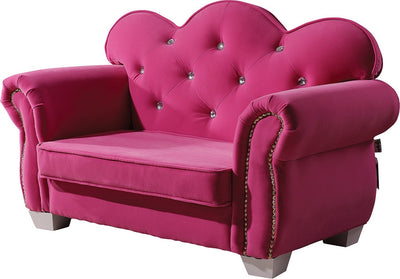 Vivian Pink Youth Chair - Katy Furniture