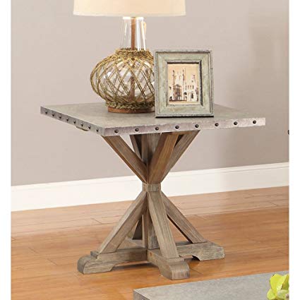 Driftwood End Table - Katy Furniture