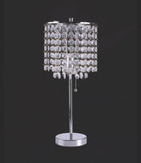 Chandelier Table Lamp Chrome