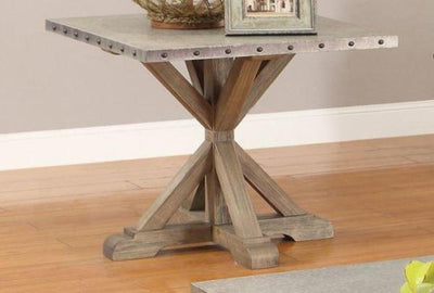 Driftwood End Table - Katy Furniture