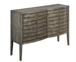 Maylin Burnished Silver Credenza - Katy Furniture