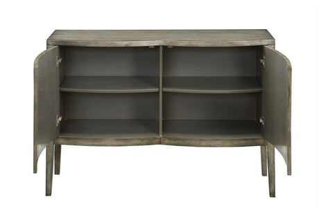 Maylin Burnished Silver Credenza - Katy Furniture