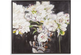 White Peonies Wall Art
