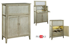 Two Door Wine Cabinet - Katy Furniture