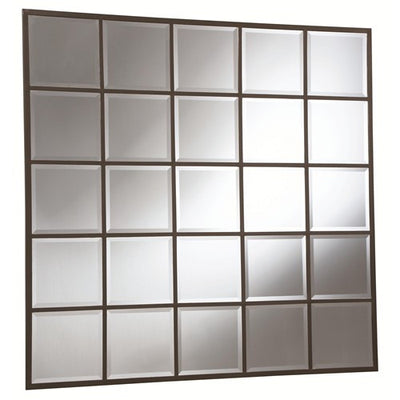 Square Grid Mirror - Katy Furniture