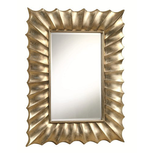 Mirror with Scalloped Edge Frame - Katy Furniture
