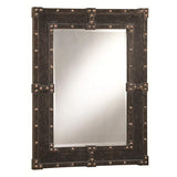 Antique Trunk Look Mirror - Katy Furniture