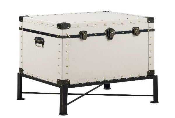 Trunk Storage Side Table - Katy Furniture