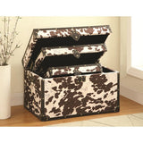 Cowhide Storage Trunk Set - Katy Furniture