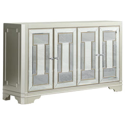 Crystal Champagne Colored Cabinet