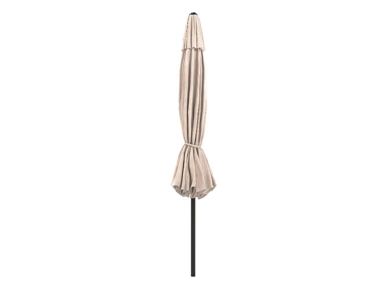 Beige 9' Octagonal Patio Umbrella - Katy Furniture