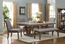 Amanda Rectangular Table w/ 4 chairs
