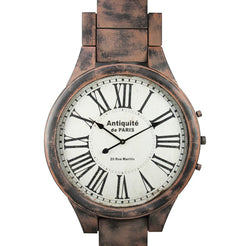 Bronze Wall Clock